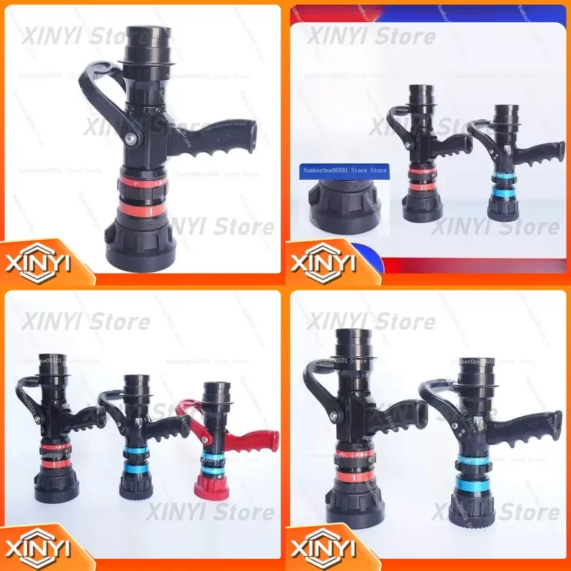 Multi Function Fire Fighting Nozzle for Storz Coupling Jet Spray Mode Low Recoil Fire Hose Nozzle Firefighting Equipment Fire
