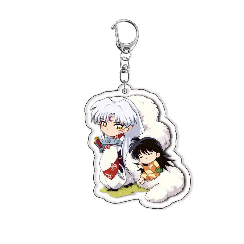 Anime Inuyasha Gorou Cosplay Raiyou COSTUME Acrylic Key Chains Keyring Prop Xmas Gift
