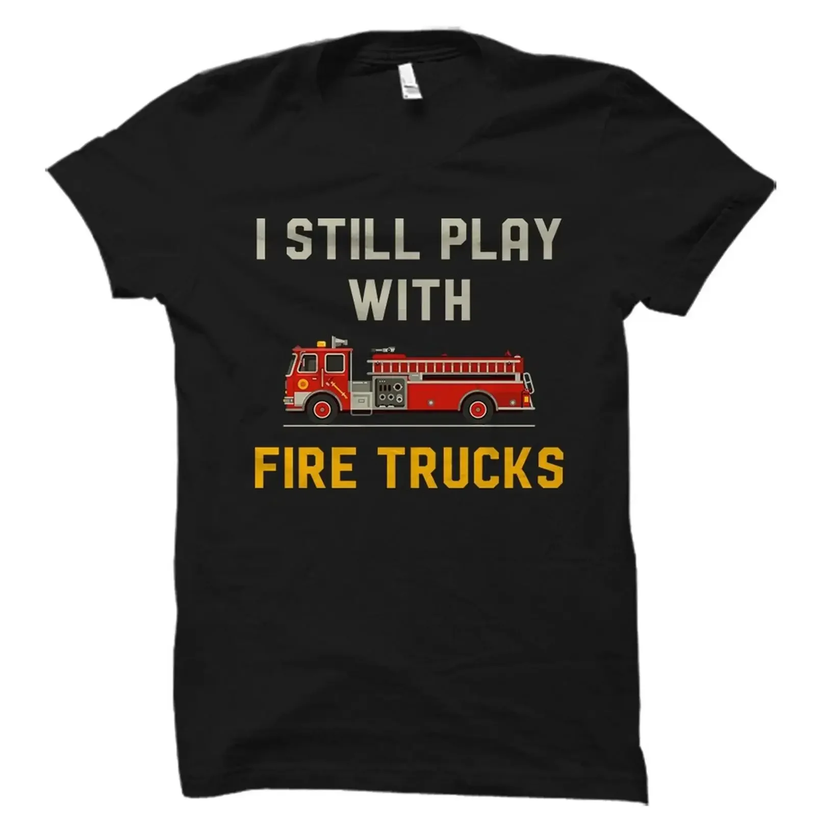 Funny Fireman Firefighter T Shirt Fire Chief  vintage Washed Stylish Unisex streetwear Top For Everyday Wear Breathable