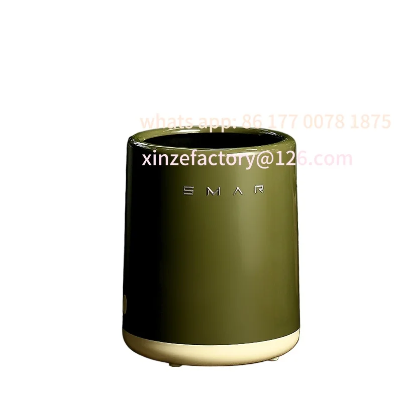 

Customizable Garbage Bin Household Living Room Bedroom Double-layer Garbage Bin Light Luxury Style Paper Basket S