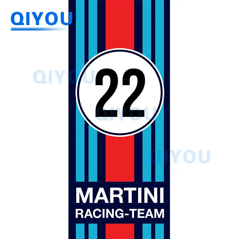 Personalized MARTINI Racing Stickers Exterior Accessories Suitable for PVC Decals on Laptop Motorcycle Bicycle Car Body