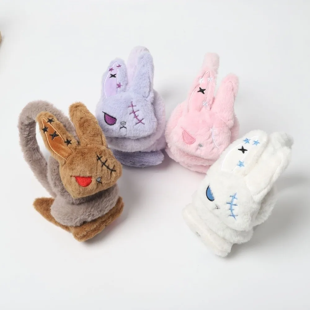 protetores-de-orelha-de-pelucia-de-coelho-para-inverno-com-estampa-de-estrela-desenho-animado-de-coelho-ferido-macios-fofos-resistentes-ao-frio-protecao-auricular-presente