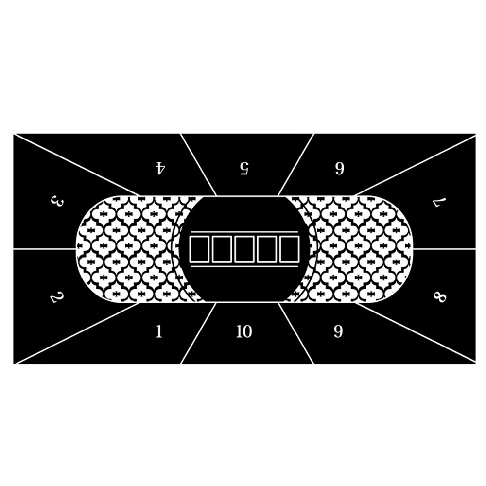 

Rubber Professional Pokers Tablecloth Casino Texas Hold'em Table Mat Board Games Desk Mat Gaming Table Pad Pokers Game Accessory