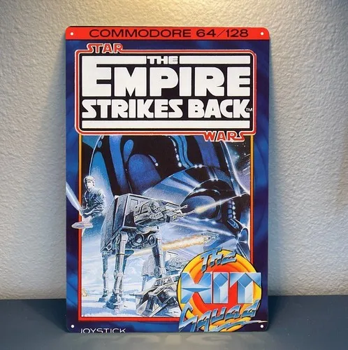 Commodore 64 Video Game Metal Poster Tin Sign