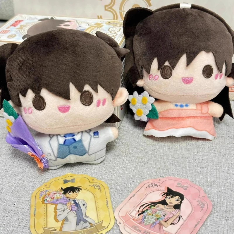 Genuine Conan Smart Plush Series Blind Box 30th Anniversary Kuroba Kaito Surprise Box Doll Ornament Toys Anime Gifts Perimeter