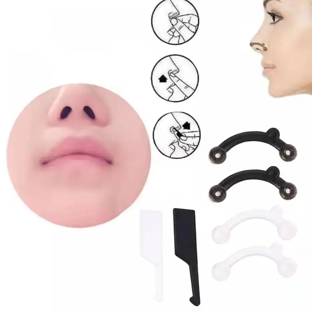 الجمال مشبك الأنف مصحح جهاز تدليك الأنف حتى رفع تشكيل كليب المقص المشكل دعم الأنف استقامة لا ألم