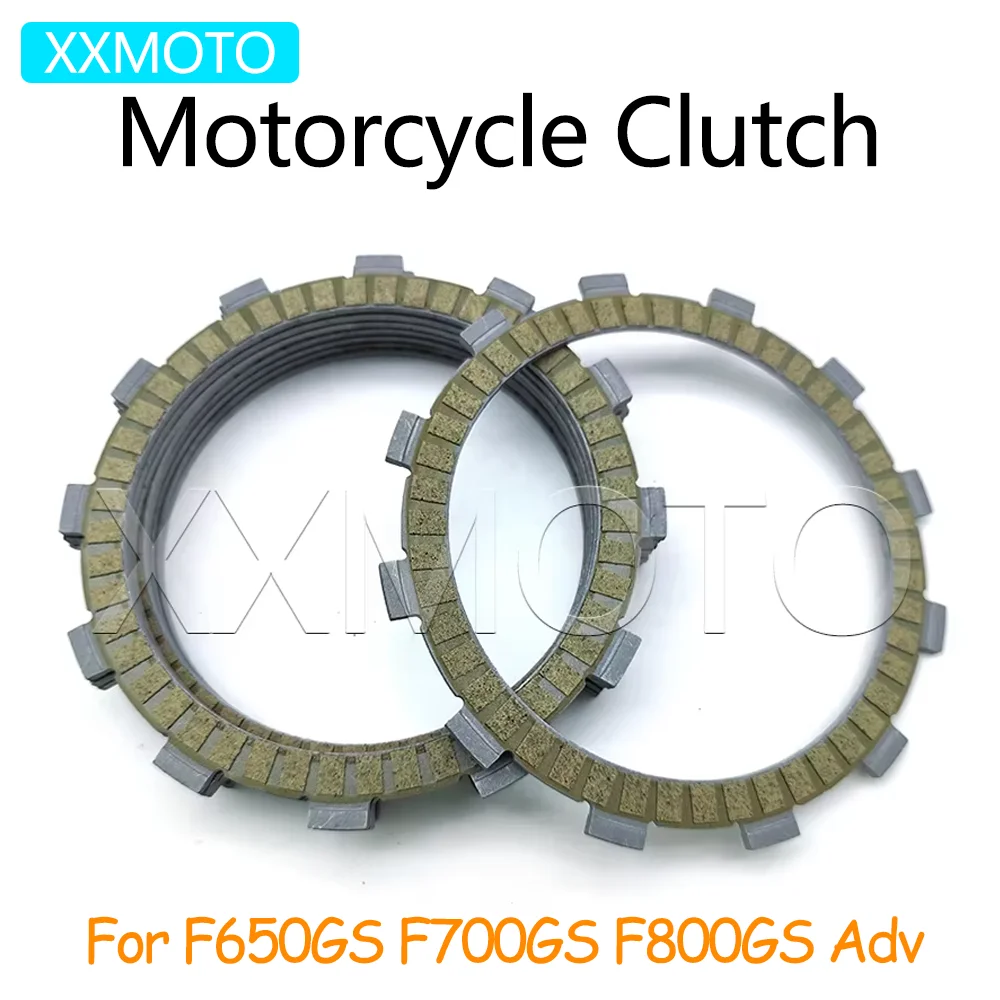 

For BMW F650GS F700GS F800GS Adv 2008-2020 F 650GS 700GS 800GS 650 700 800 GS Motorcycle Clutch Plates Friction Disc Kits