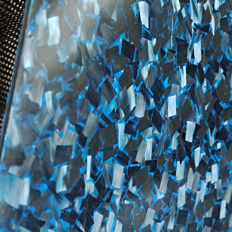 

3k Forged Patterned Carbon Fiber Slab, Carbon Fiber Material, Custom Cut Premium Composite Carbon Sheets