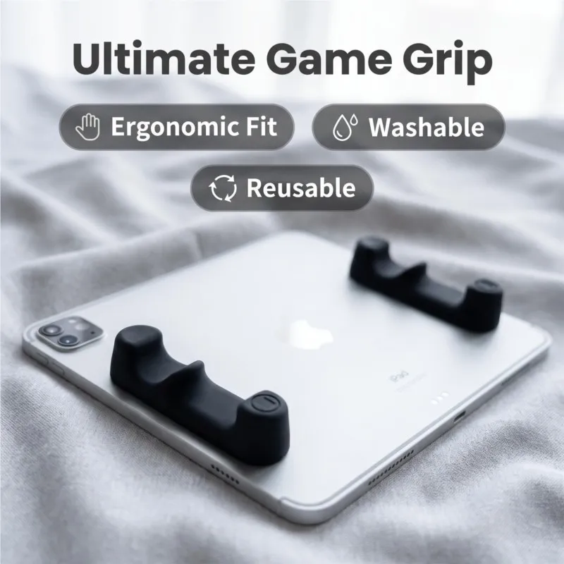2Pcs NEW Tablet Handle Silicone Grip For IPad Pad PUBG Mobile Gamepad Joystick Controller Grip Holder Hand Rest Game Accessorie