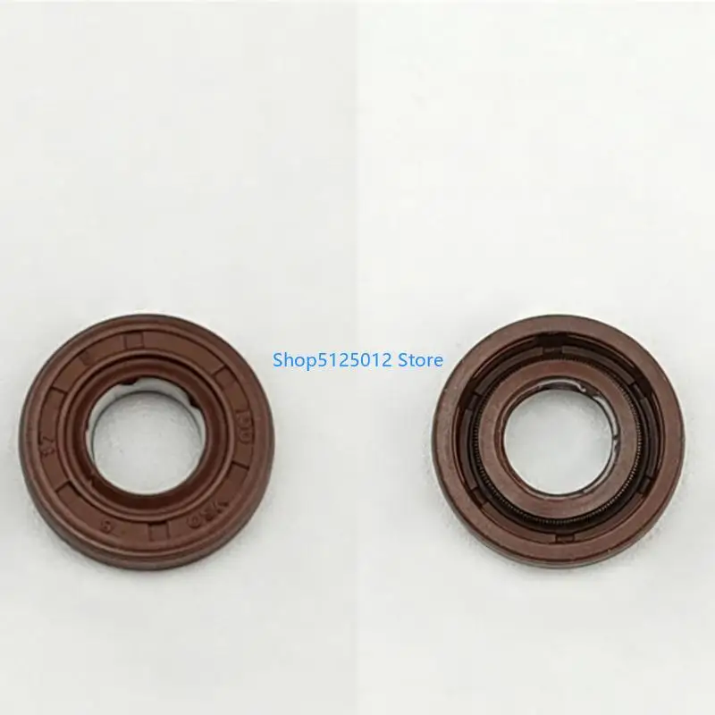 G8TC Universal Bread Maker Shaft Seal and Oil Retainer Set Easy Installation Rubber Metal Texture for Home and Commercial Use