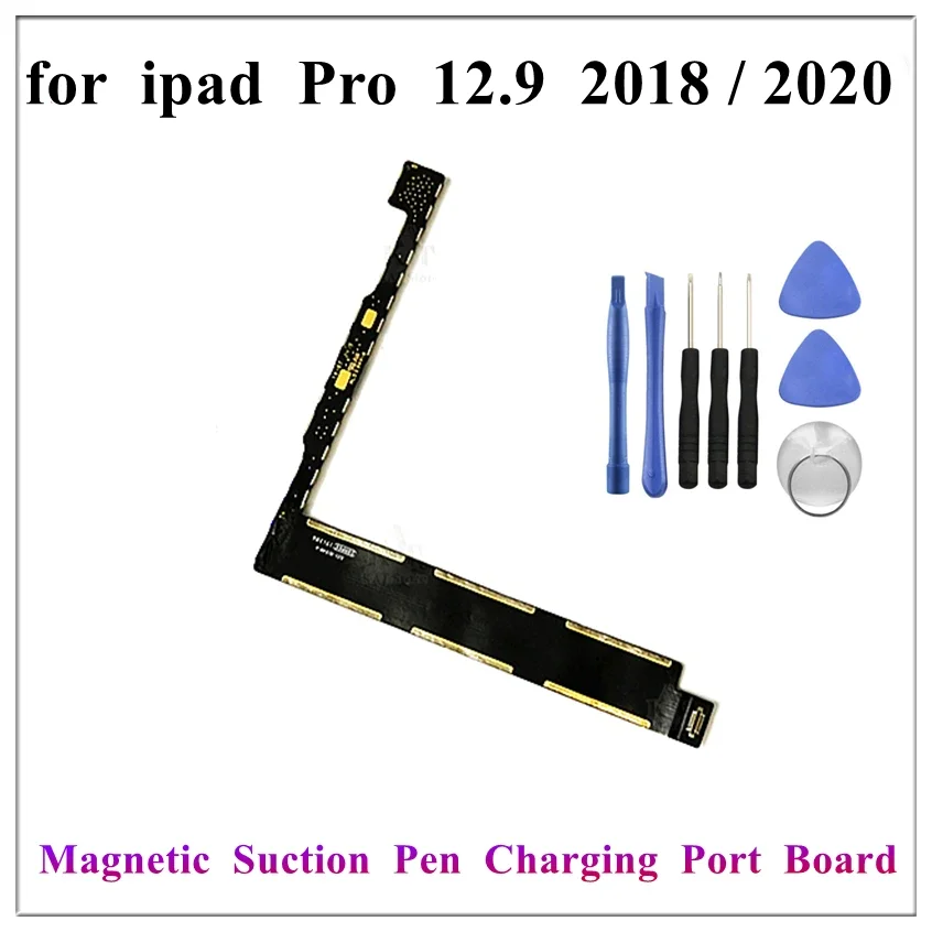 

for IPad Pro 12.9 Inch 3rd 2018 4th Gen 2020 Stylus Magnetic Suction Pen Charger Charging Port Flex Cable Touch Pencil Board