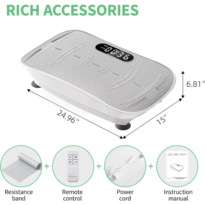 آلة تمرين منصة اللياقة البدنية للوحة الاهتزاز، لوحة اهتزاز استرخاء الجسم بالكامل بسهولة آلة اهتزاز فقدان الوزن