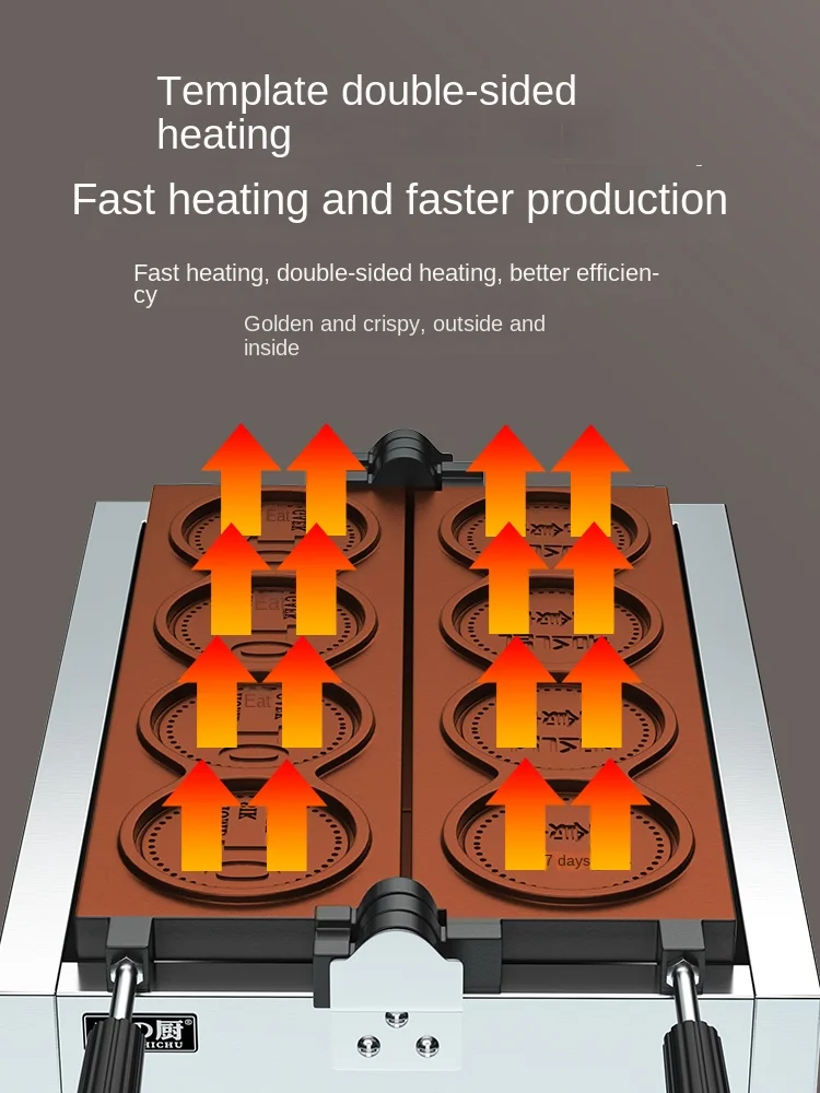 Molde de pan de moneda de oro