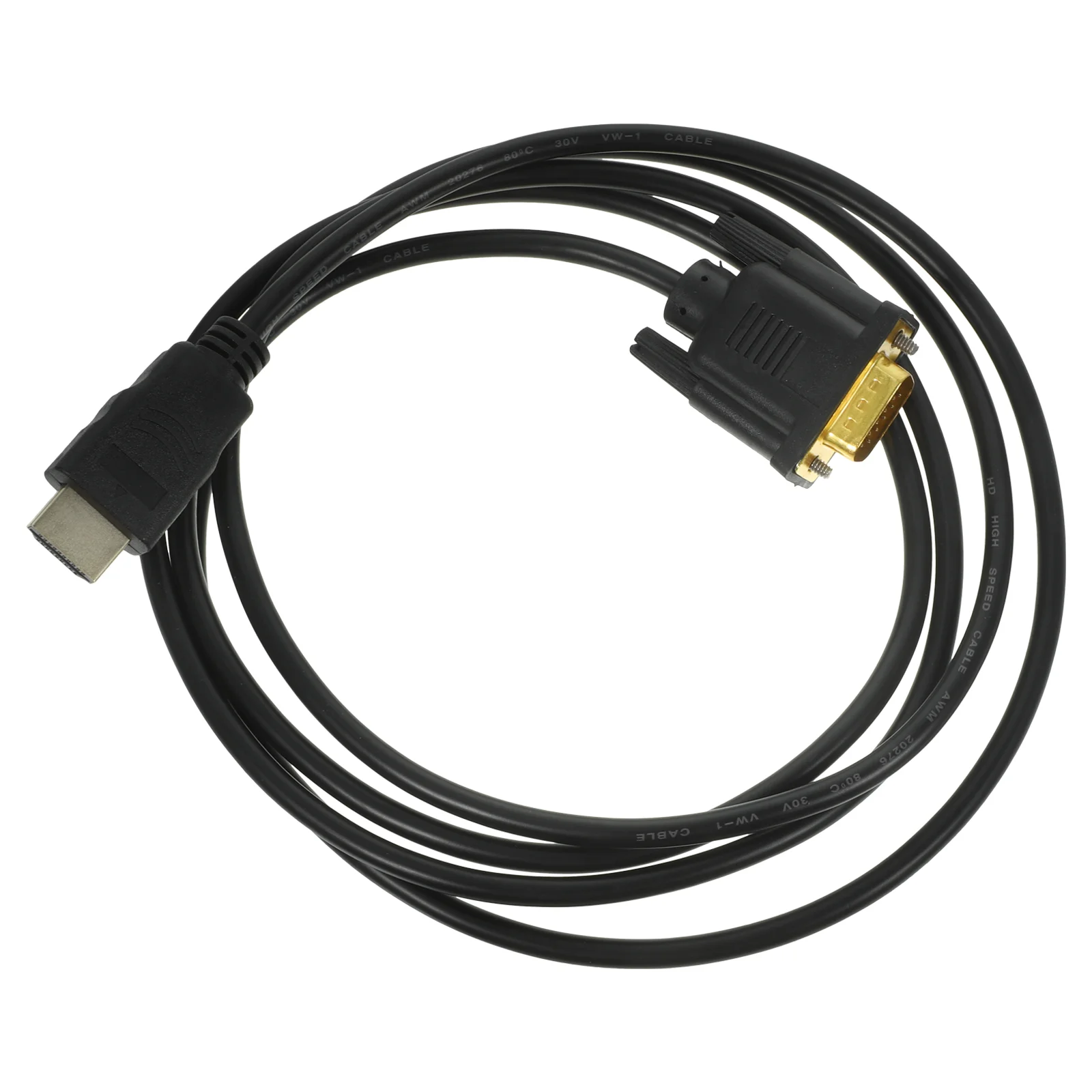 1Pc Useful to VGA Cable Practical to VGA Adapter Cord for Home to VGA Cord Adapter Cable