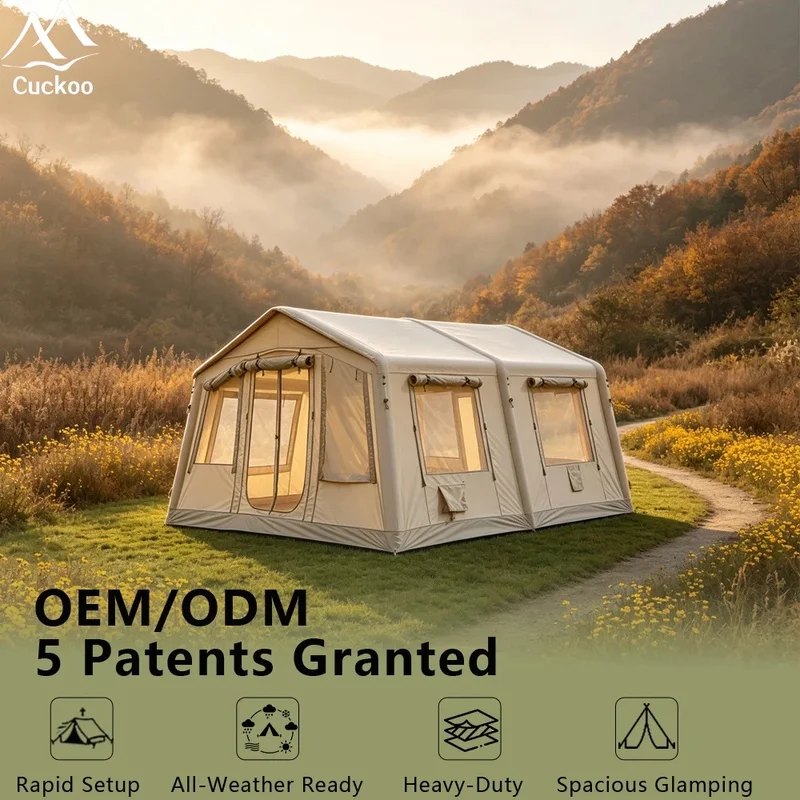 Best Seller Rainproof Outdoor Inflatable Tent Family Use