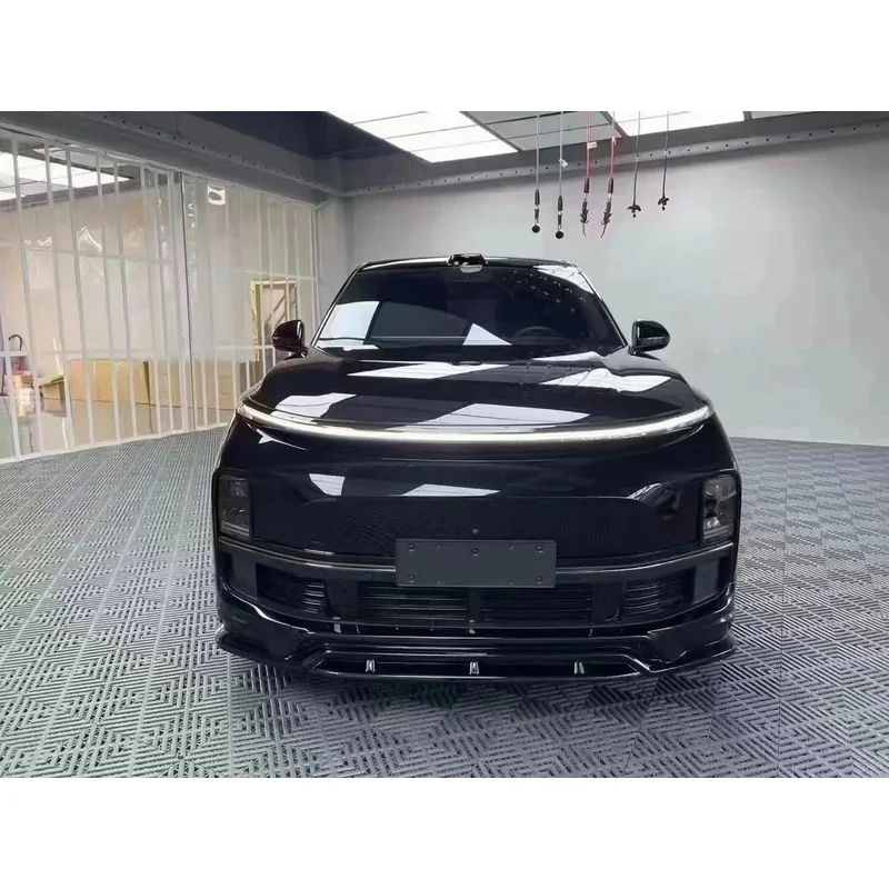 الرياضة نمط الجبهة الشفاه المصد الخلفي الجانب تنورة طقم الجسم للقيادة مثالية L7 L8 L9 Lixiang #3