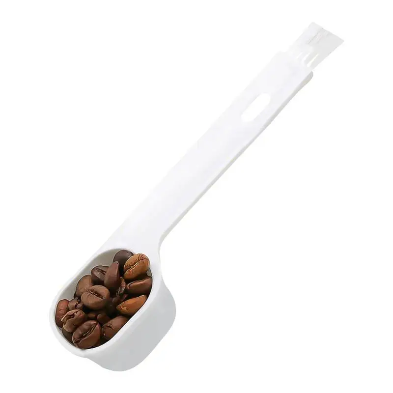 Coffee Machine Cleaning Brush 2 In 1 Coffee Cleaning Brush With Spoon Reusable Coffee Cleaning Tool For Grinder Kitchen