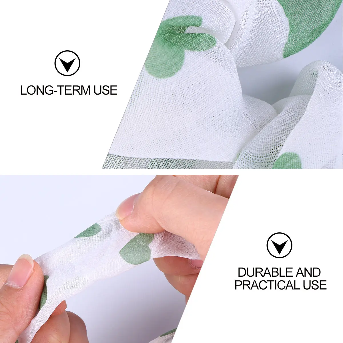 10Pcs Soft Fabric Hair Scrunchies for Women – Stretchy, Comfortable Elastic Hair Rings for Daily Wear, Summer & Parties