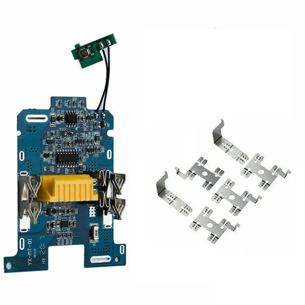 Imagem -03 - Conjunto de Placa de Circuito de Proteção Pcb de Carregamento de Bateria 18v Compatível com Makita Bl1830 Bl1840 Bl1850 Bl1860b Lxt 400 Ferramenta Elétrica 1