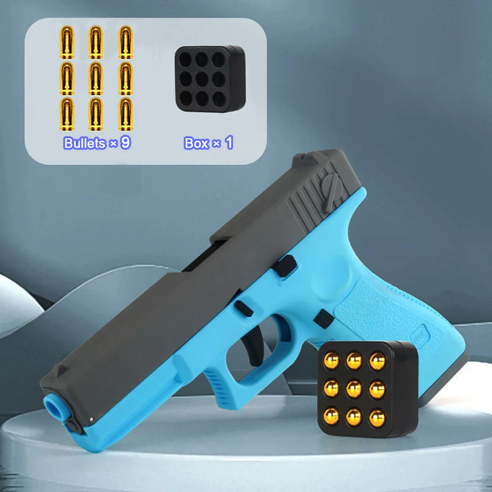 Stress Shot Shell Ejecting Toy Gun For Kids Birthday Gift Age5+ Cosplay Toys Pistol Dropshipping Shopify