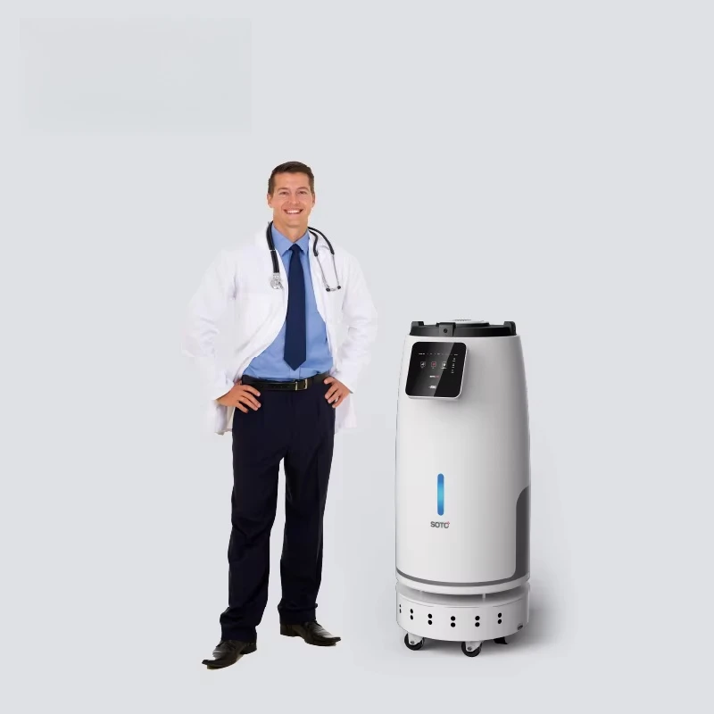 SOTO RX Импульсный УФ-стерилизатор Робот-очиститель воздуха Ксеноновый импульсный очиститель воздуха Умный очиститель воздуха Перезаряжаемая драгоценная УФ-лампа