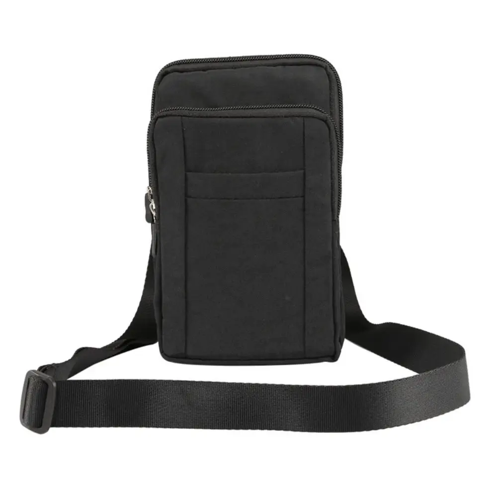 Gürteltasche Outdoor-Handytasche Umhängetasche Dreilagiger Handyhalter Nylon-Tragetasche Smartphone-Tasche für Männer und Frauen – Detail 10