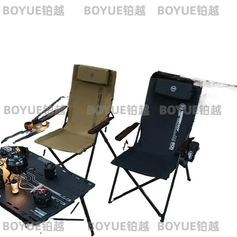 ShineTrip 05 Series Outdoor Folding Chair Portable Camping Adjustable Folding Chair Office Lunch Nap Fishing Picnic Chair