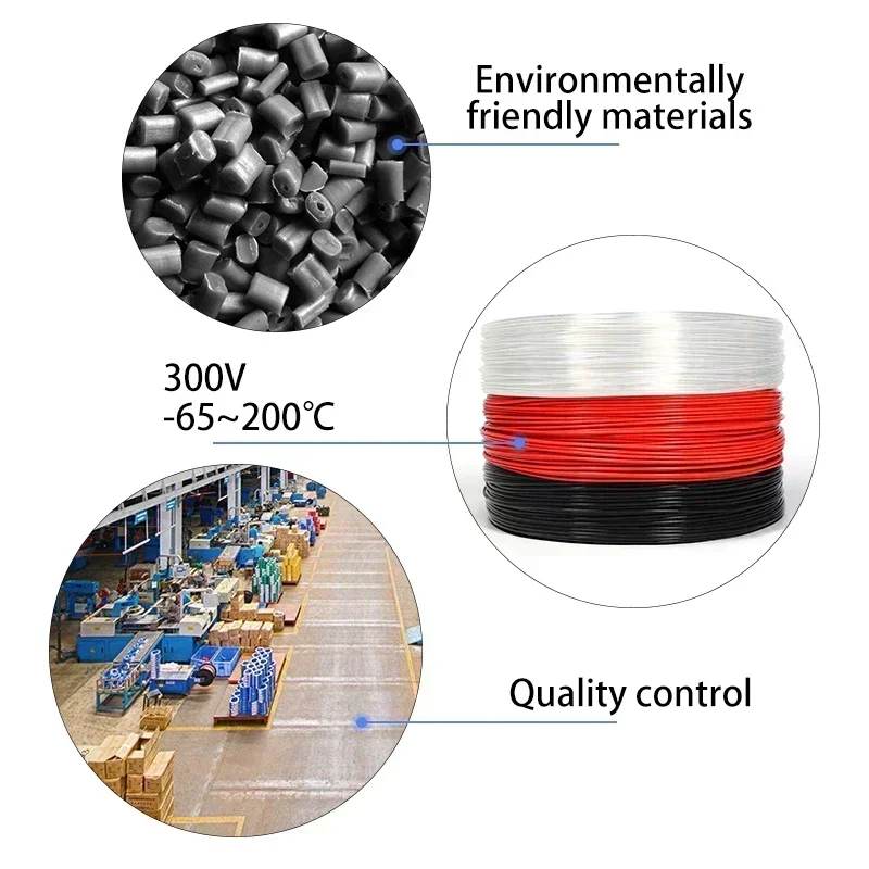 Transparent Single Core PTFE Wire FEP Insulation Silver Plated Cable High Purity OFC Copper Wire Speaker Headphone Line 1~50M