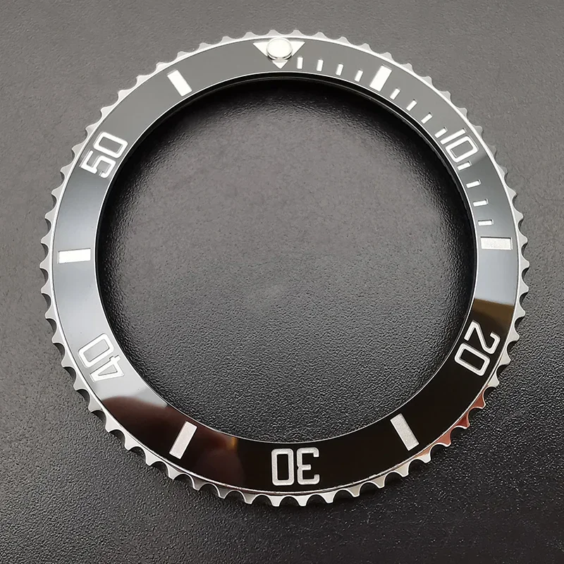 Clean Factory Super Ceramic Bezel For 40mm Submariner 116610LN, Aftermarket Watch Parts