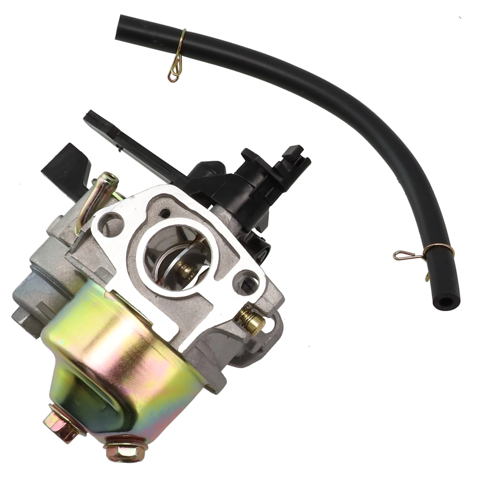 For Loncin Gasoline Engine Carburetor For 6.5hp Gasoline Tap Choke Lever Lawn Mower Brushcutter Carburetor With Fuel Pipe