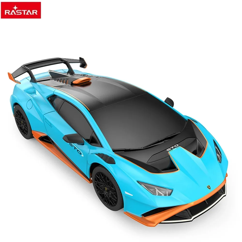 RASTAR For Lamborghini Huracan STO RC Car 1:24 Scale Remote Control Car Model Radio Controlled Auto Machine Vehicle Toys Gift