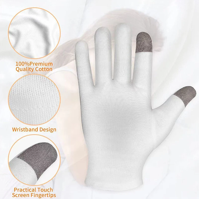 Guantes hidratantes con pantalla táctil, calcetines hidratantes, exfoliante de manos, eliminador de piel muerta agrietada, herramientas para el cuidado de los pies