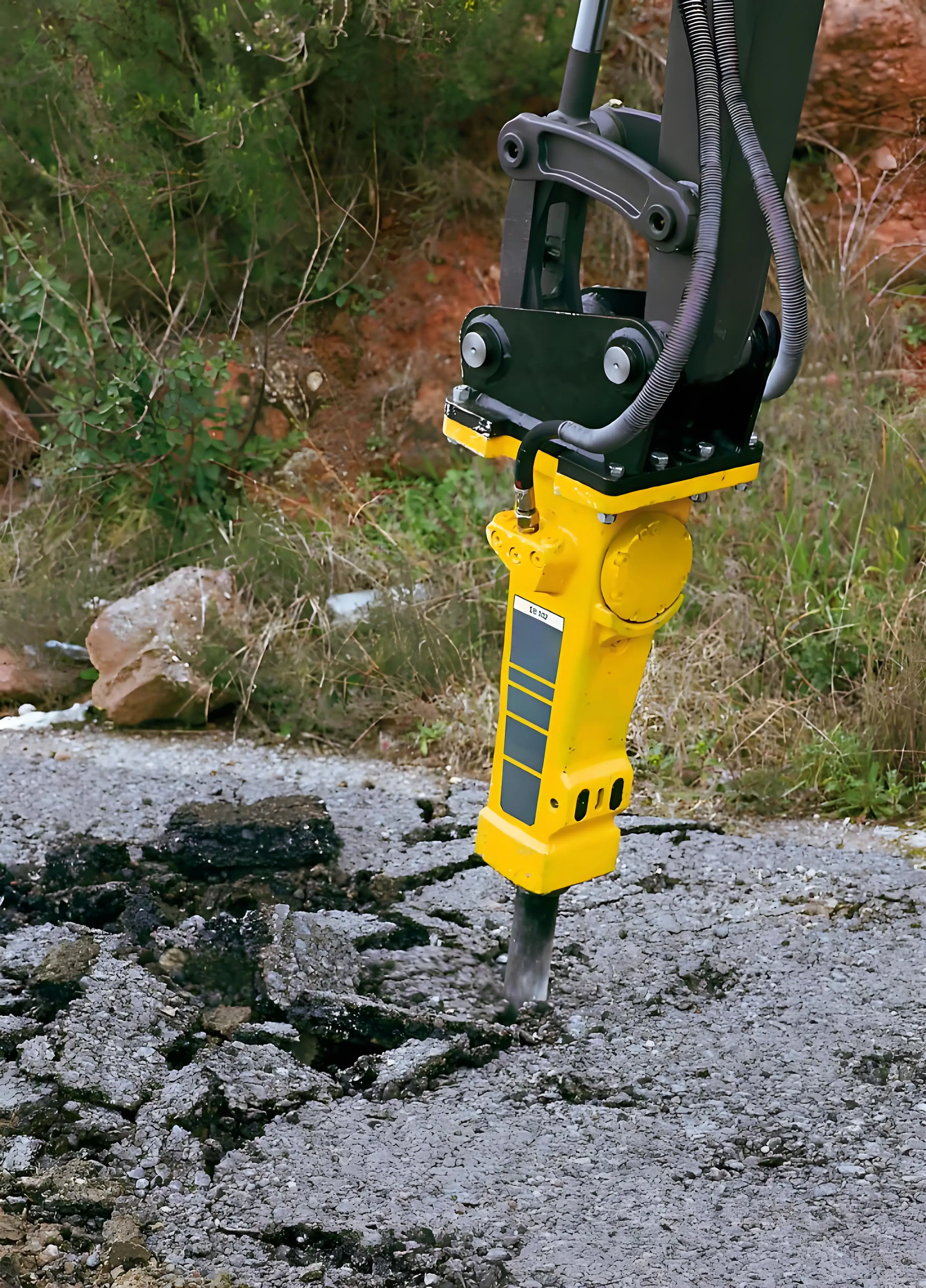 خيار صلب لدينا قواطع الخرسانة SB SB202 مطرقة حفارة الكسارة الهيدروليكية