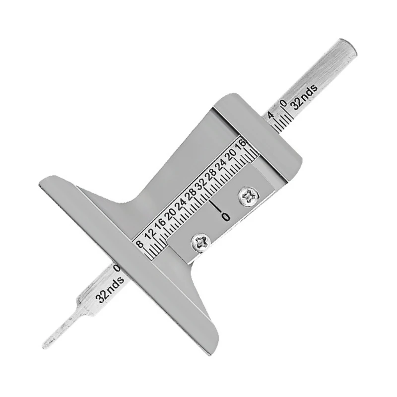 

ipiip Tire Depth Gauge,Tire Depth Gauge Tool 0-32nds