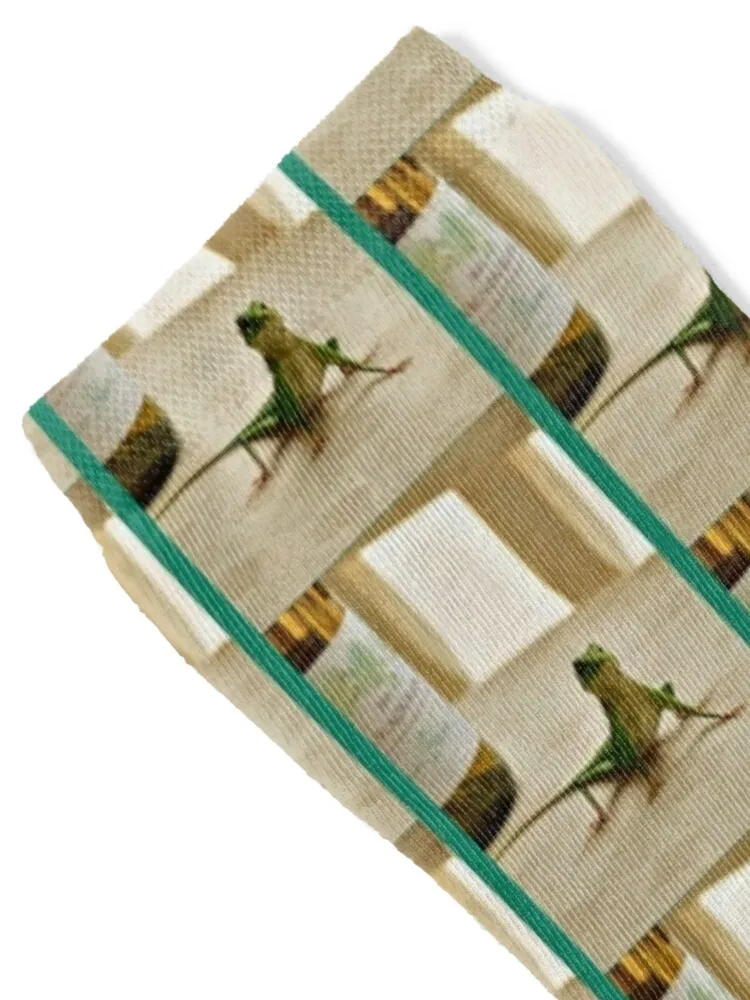 Harry lizzard BBC Death in Paradise Socks gift hockey bright garter halloween Men's Socks Luxury Women's