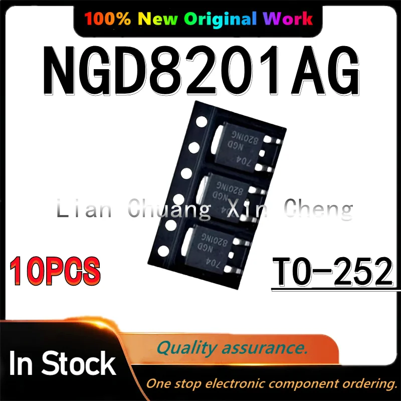 (10piece)100% Original NGD8201AG NGD 8201AG TO-252 Chipset In Stock