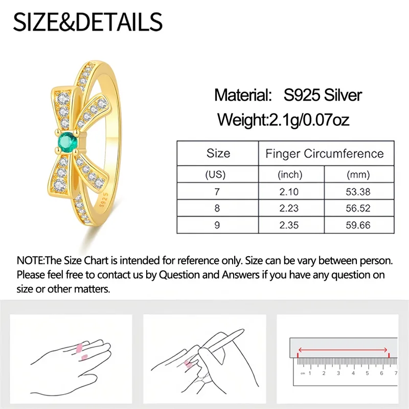 Women's Simple Design 925 Sterling Silver Engagement Ring