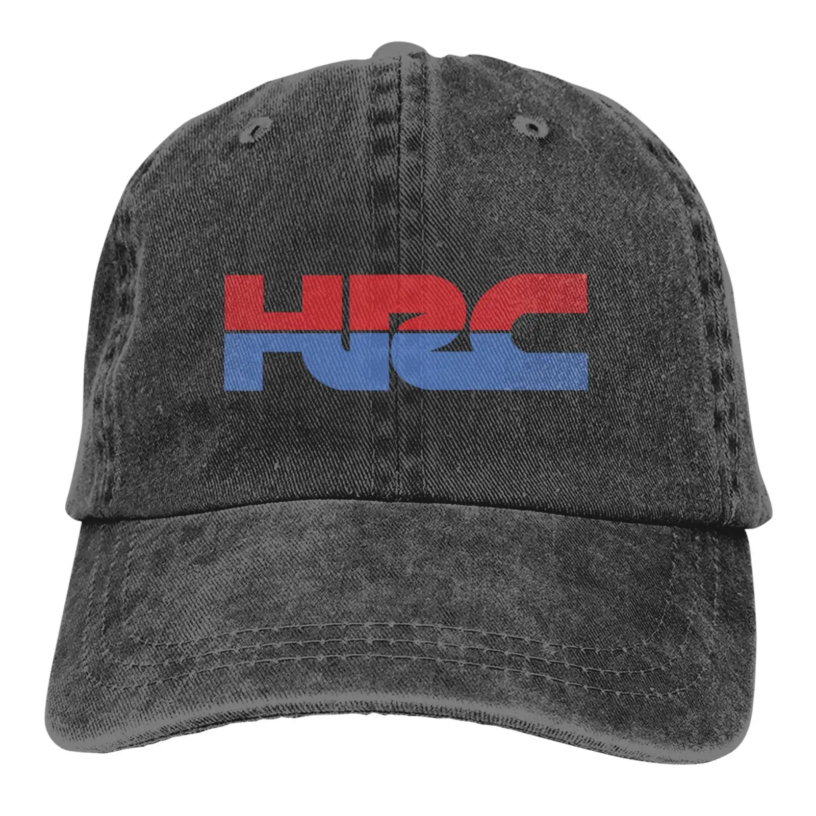 HRC Pattern Printing Baseball Cap All Day Comfort Snap Black Adjustable Dad-Hats  men women  All Season caps Cotton Trucker Hat