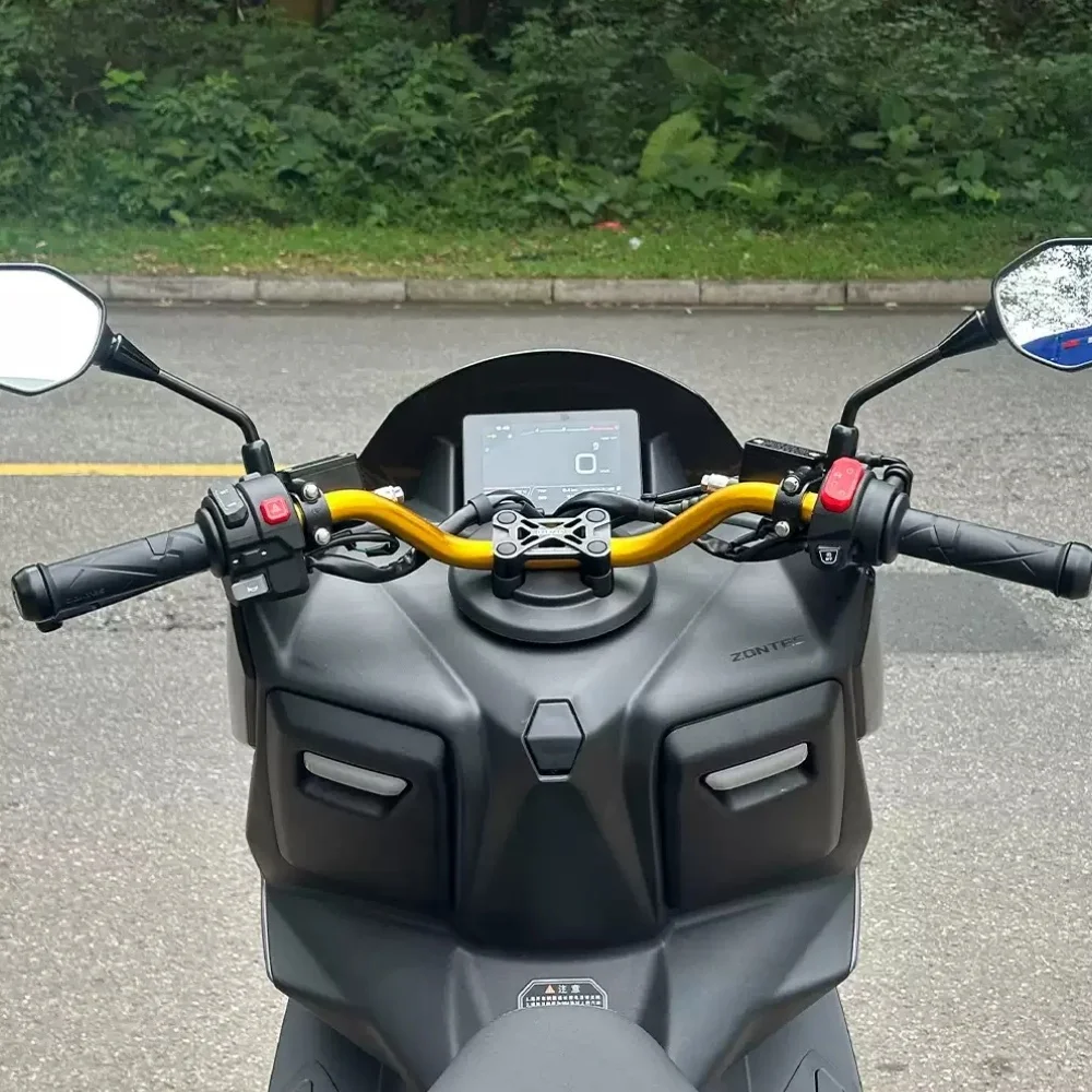 Aluminum Alloy Lowered Handlebar for ZONTES 125V/150V – For a Comfortable, Low-Profile Riding Position