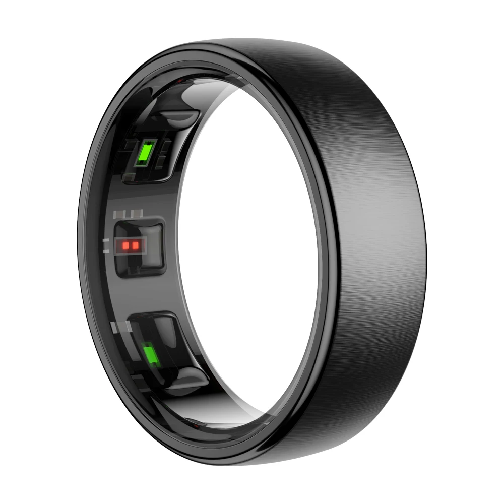 Uhoofit R10 Smart Ring met oplaadstation Heren Dames Gezondheid Slaap Hartslagmeting IP68 & 5ATM Waterdichte multisportmodus