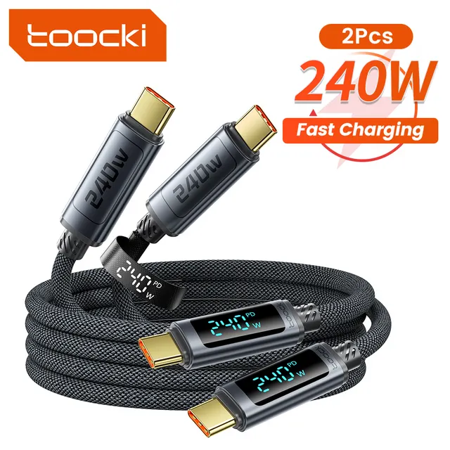240W USB-C Cable for Daily Phone Use Upgrade