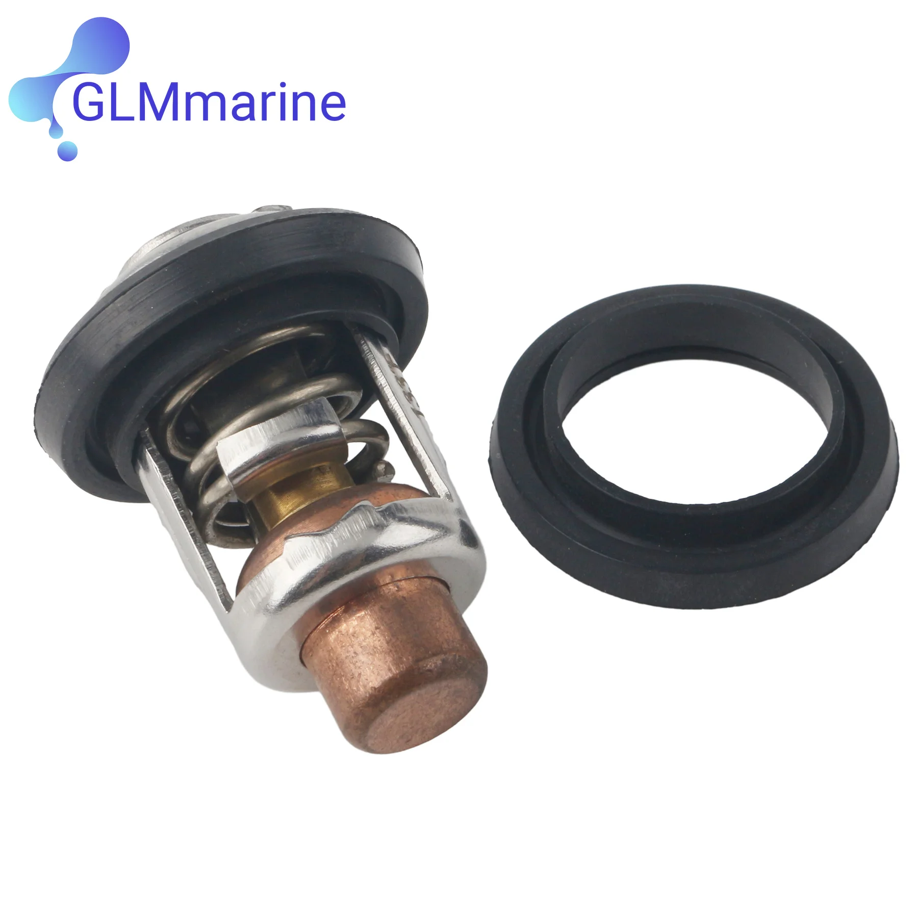 5000355 Outboard Thermostat Kit 130°F 54°C Fits for Evinrude Johnson 200 225 250 HP BJ225 E225 Motors Replaces 5001036 765620 view 4