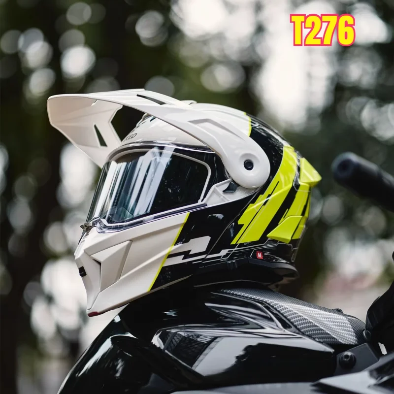 Tanked Helmet Men Full Face Motocross Helmet Cross Downhill Off-road Mountain Bike Helmets DOT Certification Professional Casco