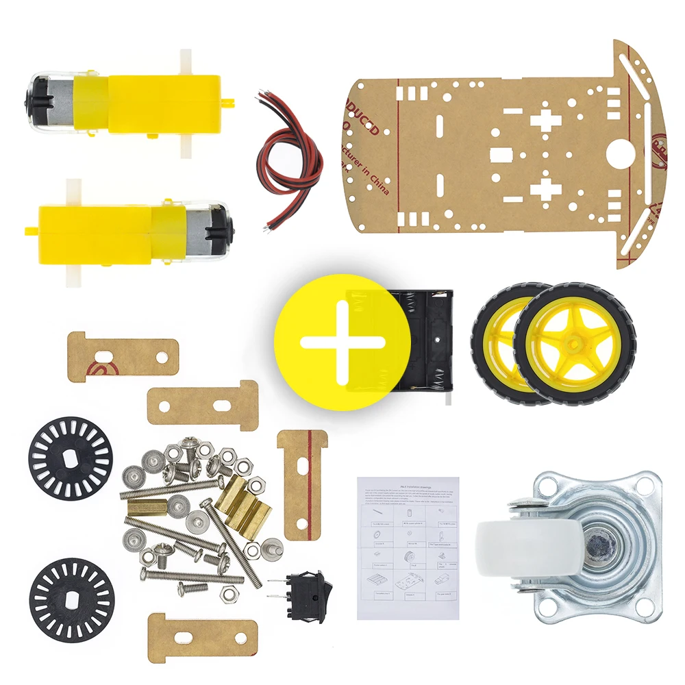 The perseids Kit de châssis de voiture robot - Jouet éducatif