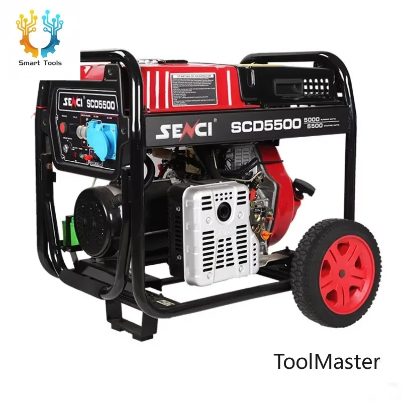 

[Hot Sale] 2kVA To 10kVA Portable Generator 7kVA 8kVA 5kw 10kw 3 Phase Electric Power Generator For Sale