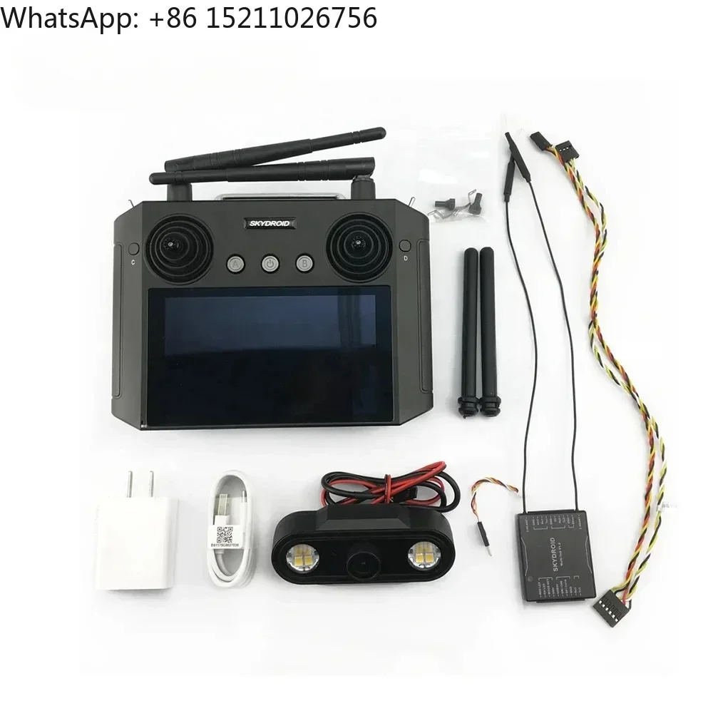 

SKYDROID H12 2,4 ГГц 1080P цифровой видеопередатчик данных 3 в 1 Android пульт дистанционного управления для автомобильной доски сельского хозяйства