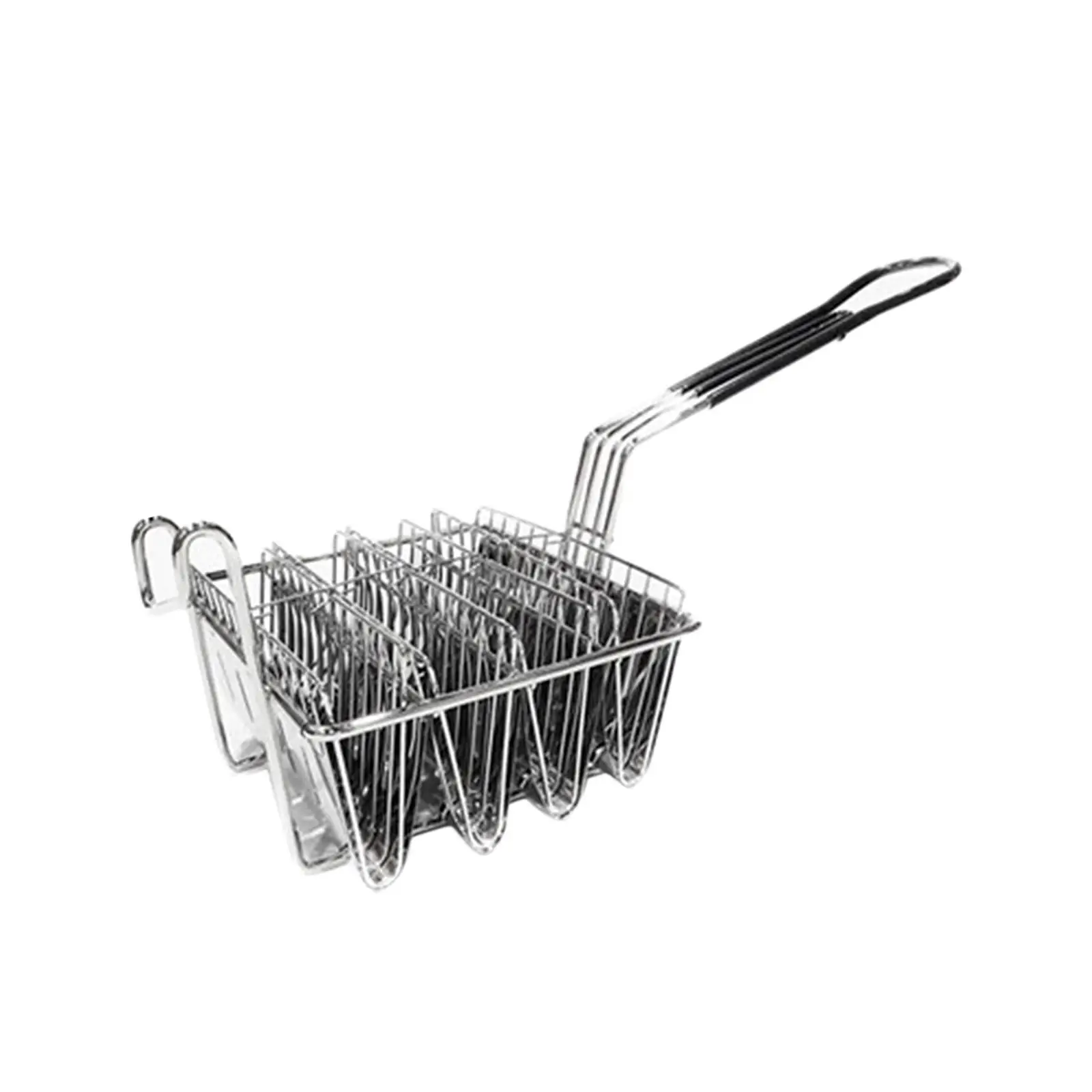 Cesta para freír tortillas, burritos y tacos (4/6 unidades) - Cesta de cocina para freír