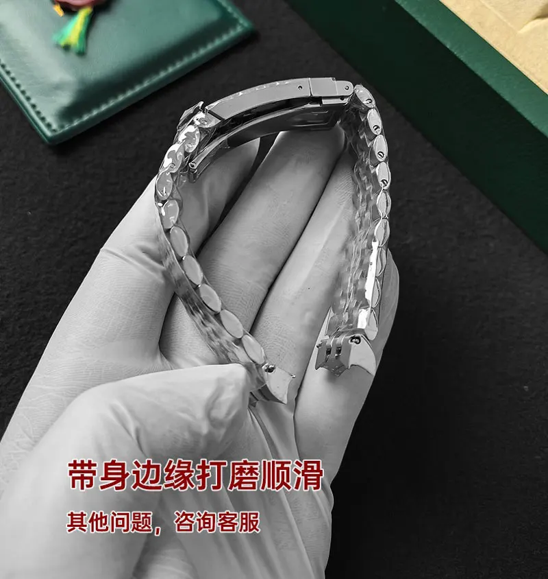 FUYIJIA Male Custom BLACK BAY M79 Original Watchbands 20MM 21MM 22MM Curved 904L Stainless Steel Strap Folding Buckle Bracelet