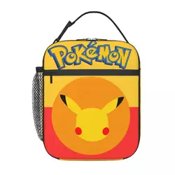 Odpowiednie pudełko na lunch Pokemon Naklejka Folia aluminiowa Izolacja Kieszeń Potwór Pikachu Piknik Torba na rękę Dzieci