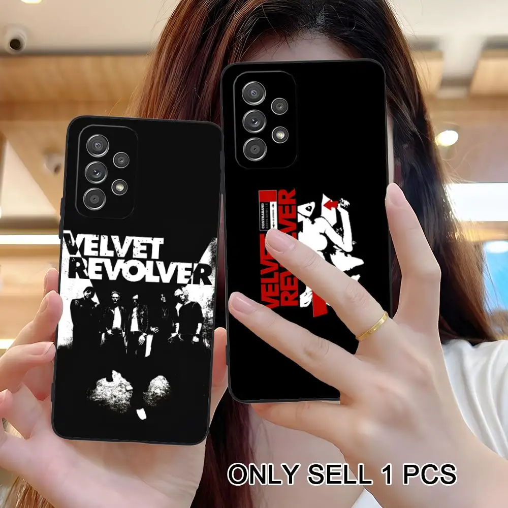 Velvet Revolver Phone Case for Samsung Galaxy A26 25 24 23 22 21 17 16 15 14 13 12 11 5G Soft TPU Shockproof Cover